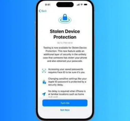 饶阳苹果授权维修店分享被盗设备保护功能开启方法