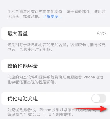 饶阳苹果15维修分享iPhone15充电到80%就充不进电了怎么办 