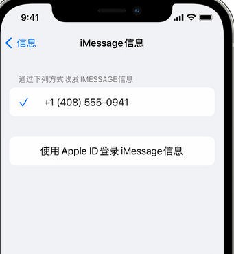 饶阳apple维修iPhone上无法正常发送iMessage信息 