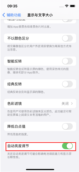 饶阳苹果15维修店分享iPhone 15 Pro系列屏幕亮度 