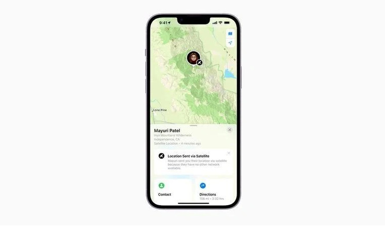饶阳苹果14维修分享iPhone14系列中 FindMy功能通过卫星分享位置方法教程 