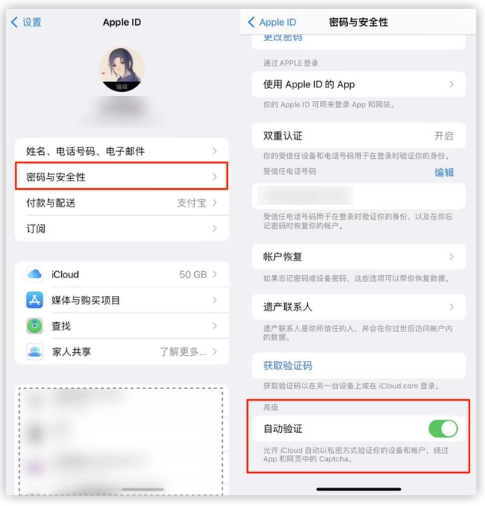 饶阳苹果手机维修分享iOS 16 自动验证功能开启方法 