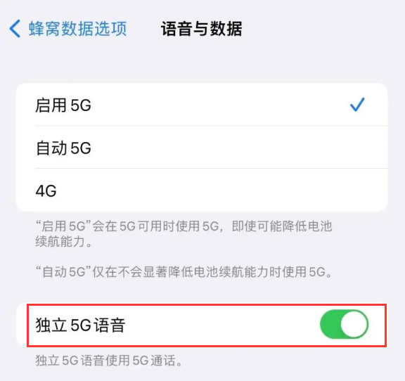 饶阳苹果14维修分享iPhone 14 Pro如何开启VoNR 