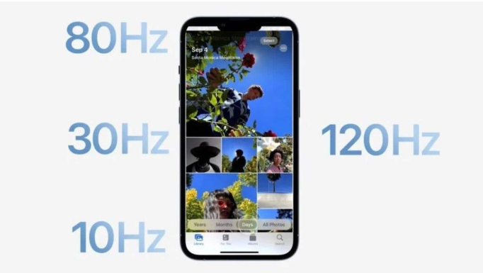 饶阳苹果14维修分享iPhone 14有高刷吗 