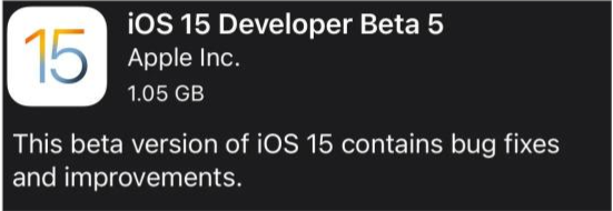 饶阳苹果手机维修分享如何升级到iOS15.0 beta5 