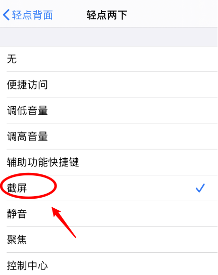 饶阳苹果手机维修分享iPhone12如何启用双击截屏 
